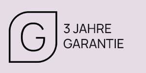 3 Jahre Garantie