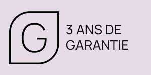 3 ans de garantie