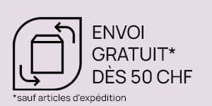 Envoi gratuit des 50 CHF