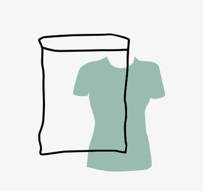 Les sacs en polyéthylène recyclés