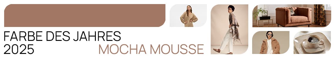 Farbe des Jahres 2025 Mocha Mousse