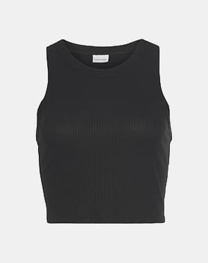 T-shirt à rayures horizontales noires et blanches avec manches longues et petit logo sur la poitrine