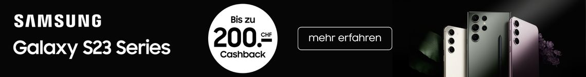 Samsung Cashback auf jelmoli-shop.ch